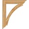 Ekena Millwork Thorton Traditional Rough Sawn Bracket, Western Red Cedar, 6"W x 40"D x 48"H BKT06X40X48THR01RWR - alternate 2
